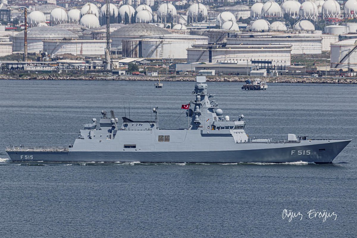 OguzEroguz1's tweet image. #TurkishNavy&apos;s #İClass #frigate #TCGİstanbul #F515