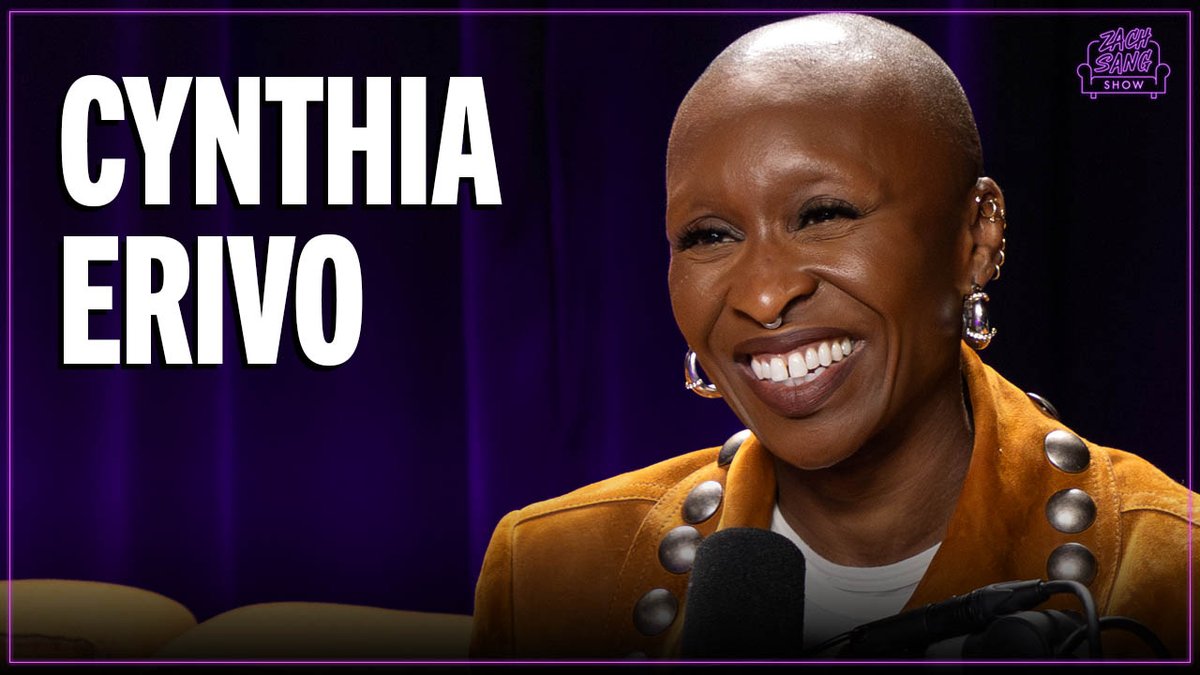 Full interview with Cynthia Erivo is up!

youtu.be/RIS8gSgIPBo?si…