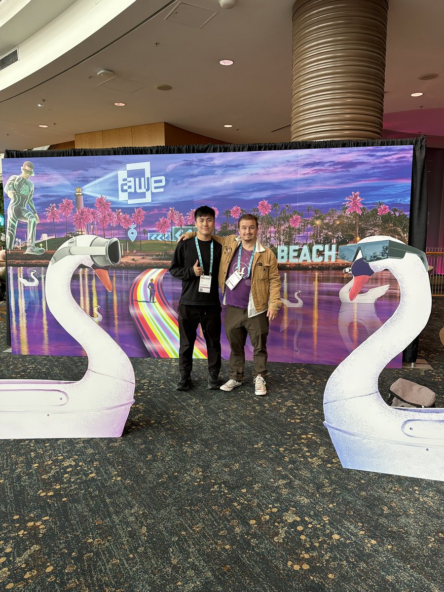 yugo_atobe's tweet image. I am at AWE USA today! Anyone feel free to come by.🙌
#AWE2025