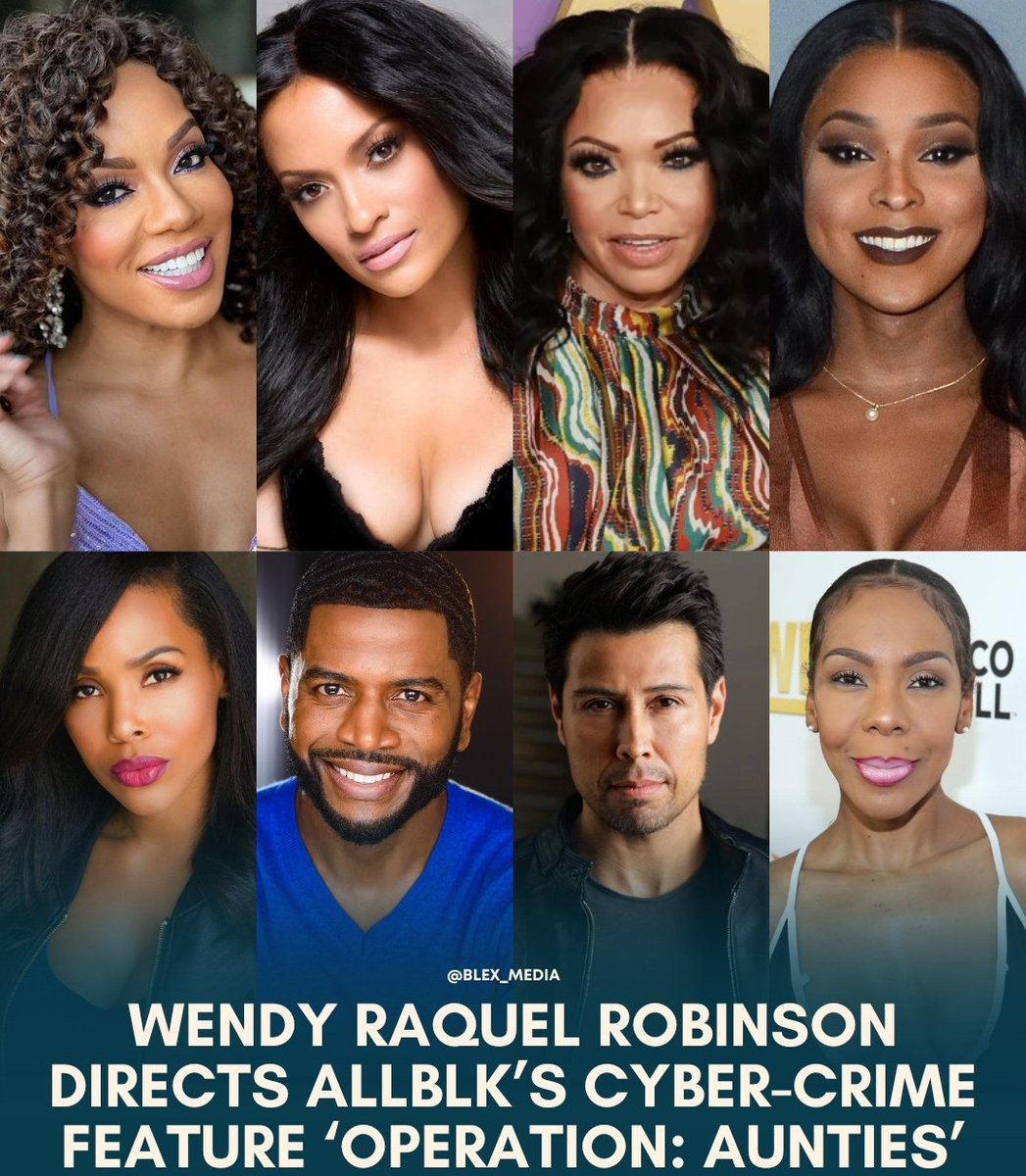 👊🏾 <a href="/BLEXmedia/">BLEX TV</a> blexmedia.com/operation-aunt…
#OperationAunties #ALLBLK #TishaCampbell #MauriceJohnson #MelissaaDeSousa #WendyRacquelRobinson #AmiyahScott #MattMedrano #KayeSingleton #DreaKelly