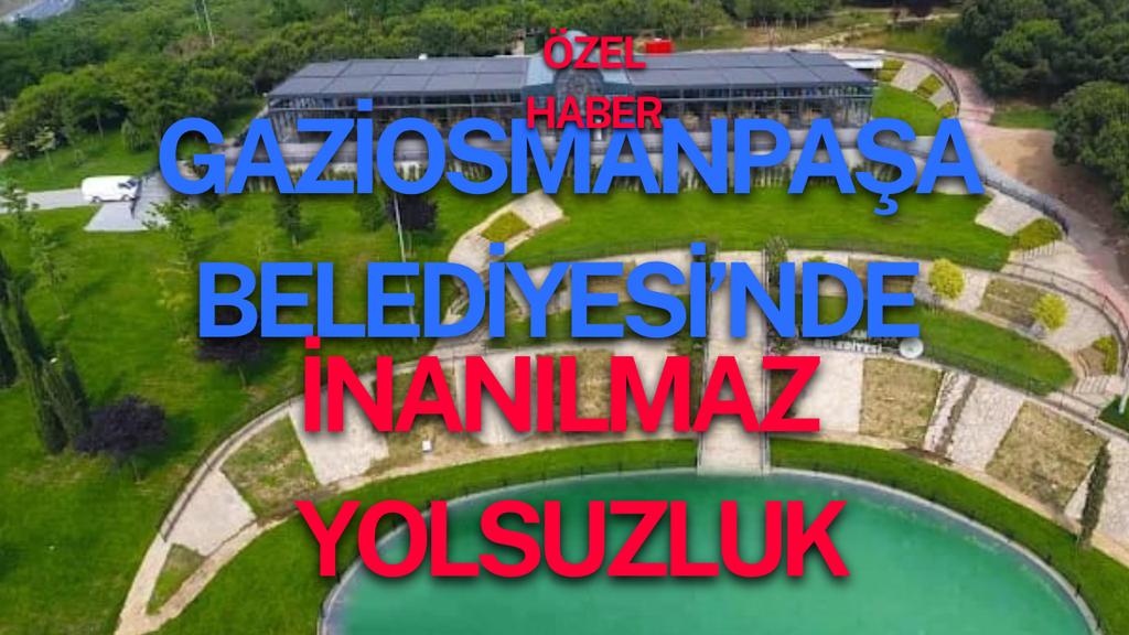 GAZİOSMANPAŞA BELEDİYESİ GASP EDİLDİ 
BU AKIL ALMAZ BİR YOLSUZLUK HABERDİR 
Gaziosmanpaşa Belediyesi’nde Başkanlık CHP’den AKP’ye geçti. 

Gaziosmanpaşa Belediye Başkanı Hakan Bahçetepe’nin görevden uzaklaştırılması sonrasında belediye başkanvekili seçimi için toplandı.
