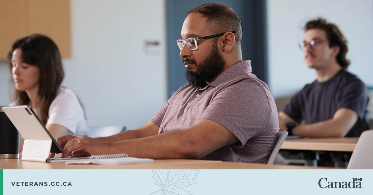 @VeteransFR_CA (@veteransfr_ca) on Twitter photo Saviez-vous que le financement de lâallocation pour Ă©tudes et formation peut ĂȘtre approuvĂ© pour des camps dâinitiation Ă lâentrepreneuriat ou dâautres cours dâavancement professionnel?
Apprenez-en plus : ow.ly/C7El50W7L9t
<a href="/ForcesCanada/">Forces armĂ©es canadiennes</a> Saviez-vous que le financement de lâallocation pour Ă©tudes et formation peut ĂȘtre approuvĂ© pour des camps dâinitiation Ă lâentrepreneuriat ou dâautres cours dâavancement professionnel?
Apprenez-en plus : ow.ly/C7El50W7L9t
<a href="/ForcesCanada/">Forces armées canadiennes</a>