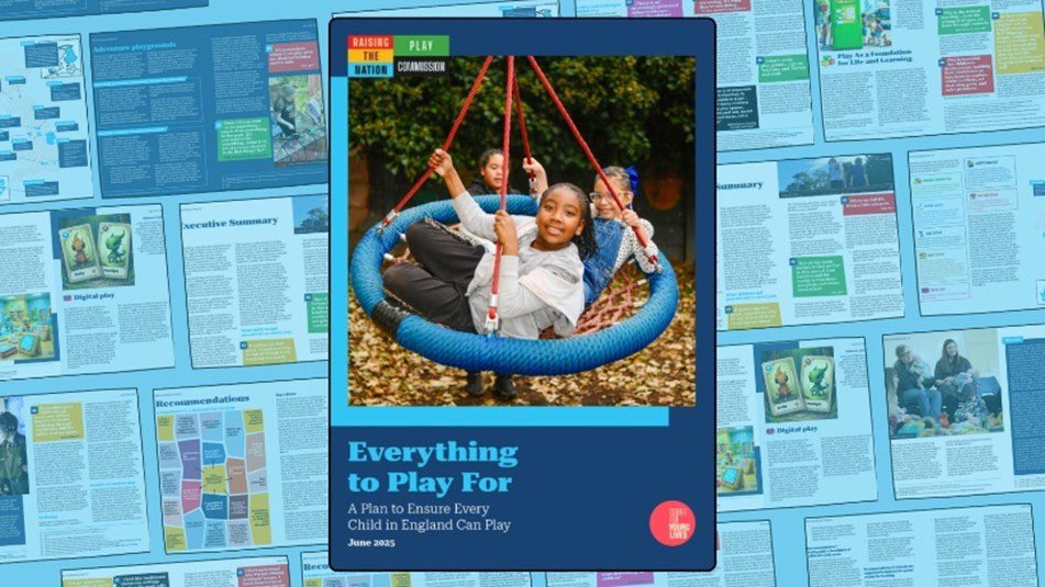 Play England (@playengland) on Twitter photo #EverythingToPlayFor: A National Wake-Up Call on Play
The Play Commission’s final report calls for a new National Play Strategy, legal protections, and systemic investment — echoing <a href="/PlayEngland/">Play England</a>'s long-standing advocacy.
playengland.org.uk/newsblog/play-…
#ItAllStartsWithPlay #EverythingToPlayFor: A National Wake-Up Call on Play
The Play Commission’s final report calls for a new National Play Strategy, legal protections, and systemic investment — echoing <a href="/PlayEngland/">Play England</a>'s long-standing advocacy.
playengland.org.uk/newsblog/play-…
#ItAllStartsWithPlay