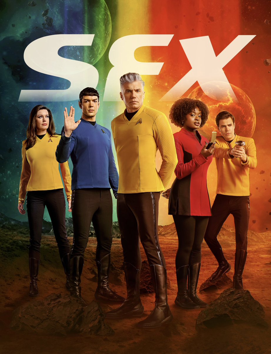 Sean Longmore (@thattallginger) on Twitter photo I’ve assembled another cover for <a href="/SFXmagazine/">SFX magazine</a> 🪐✨
I’m one very giddy Trekkie rn. Huge thanks to the team for inviting me back!! Releases June 18th 🖖
#StarTrek #StarTrekStrangeNewWorlds I’ve assembled another cover for <a href="/SFXmagazine/">SFX magazine</a> 🪐✨
I’m one very giddy Trekkie rn. Huge thanks to the team for inviting me back!! Releases June 18th 🖖
#StarTrek #StarTrekStrangeNewWorlds
