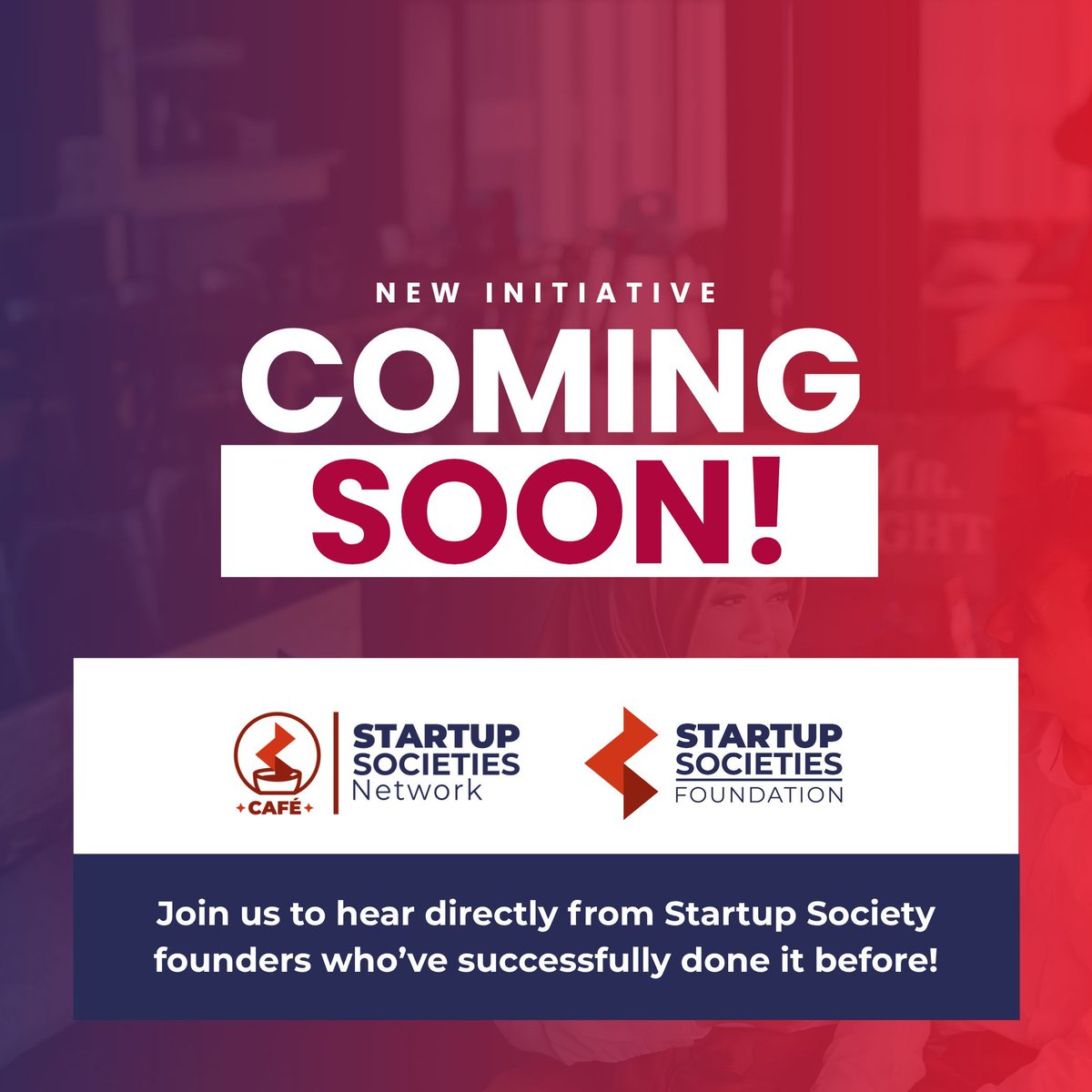 StartSocieties's tweet image. 🚀 New Initiative: Startup Societies Café ☕
Founders share 3 lessons, 3 f*ck ups, and 3 wins from building real Startup Societies.
Honest stories. Real insights. Coming soon!
#StartupSocieties #NetworkStates #Governance #DigitalCommunities #Entrepreneurship #Web3