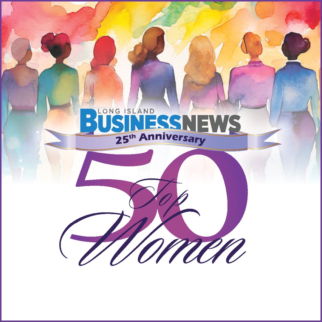 Last Chance to Nominate and Celebrate 25 Years of Recognition! ⌛ Nominate before June 13th: bit.ly/3VTd9gl

The Top 50 Women in Business awards recognize Long Island’s top women professionals for their business acumen, mentoring, and community involvement.