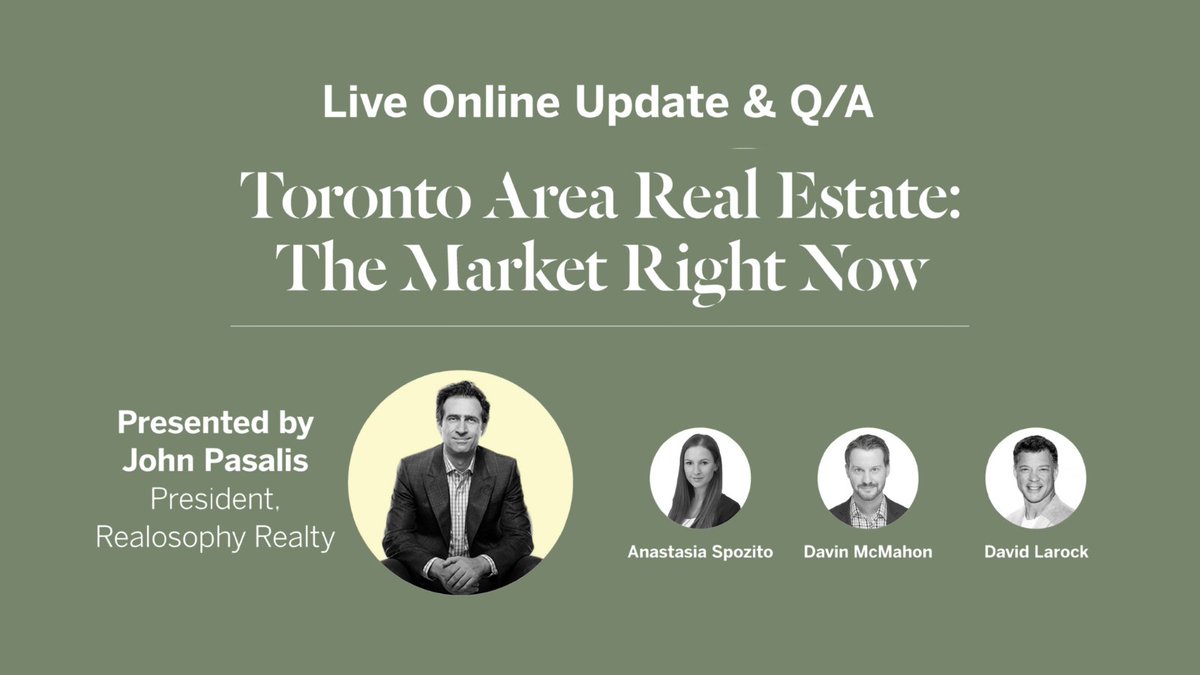Move Smartly - Toronto Area Housing News & Ideas (@movesmartly) on Twitter photo Join us for our online Monthly Market Update - live Thurs June 12th at 12PM ET to ask your on Qs or watch on demand after! With host <a href="/JohnPasalis/">John Pasalis</a> and guest <a href="/Anaspozito/">Anastasia Spozito</a>, <a href="/DavinRealosophy/">Davin M</a> from <a href="/RealosophyRE/">Realosophy Realty</a> and <a href="/Dave_at_IMP/">David Larock</a>, our Mortgage Expert!
hubs.la/Q03rGvv20 Join us for our online Monthly Market Update - live Thurs June 12th at 12PM ET to ask your on Qs or watch on demand after! With host <a href="/JohnPasalis/">John Pasalis</a> and guest <a href="/Anaspozito/">Anastasia Spozito</a>, <a href="/DavinRealosophy/">Davin M</a> from <a href="/RealosophyRE/">Realosophy Realty</a> and <a href="/Dave_at_IMP/">David Larock</a>, our Mortgage Expert!
hubs.la/Q03rGvv20