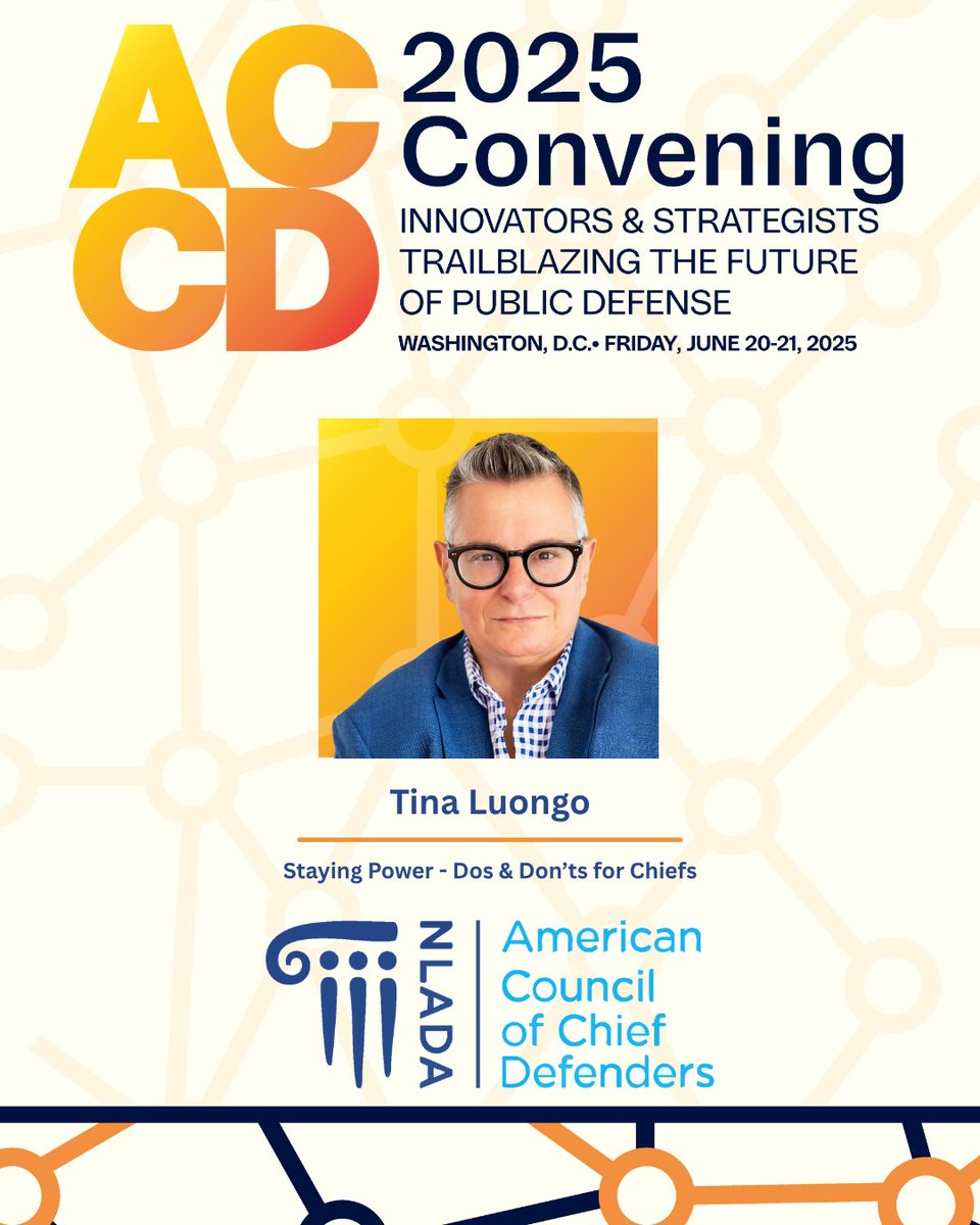 National Legal Aid & Defender Association (@nlada) on Twitter photo As the Chief Attorney of the Criminal Defense Practice of <a href="/LegalAidNYC/">The Legal Aid Society</a>, <a href="/TMLuongo/">Tina Luongo (They/Them)</a> has worked for change across all corners of the criminal justice system — advocating for clients, mentoring young legal professionals, and championing affirmative legislation for marginalized New As the Chief Attorney of the Criminal Defense Practice of <a href="/LegalAidNYC/">The Legal Aid Society</a>, <a href="/TMLuongo/">Tina Luongo (They/Them)</a> has worked for change across all corners of the criminal justice system — advocating for clients, mentoring young legal professionals, and championing affirmative legislation for marginalized New