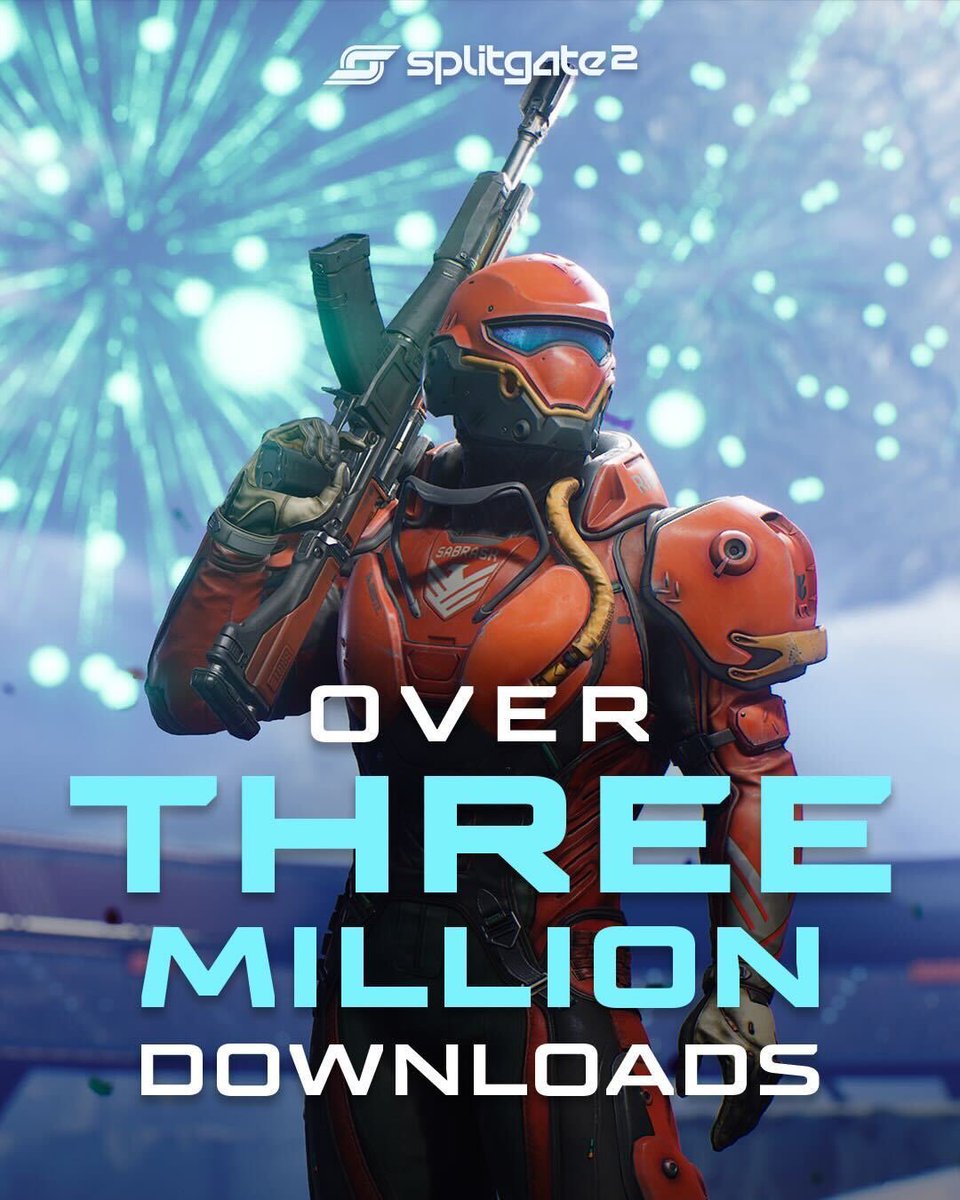 3 Million Players!

From the dorm room to launching Splitgate 2. It’s been a crazy ride, &amp; we wouldn’t be here without our incredible community. 💙