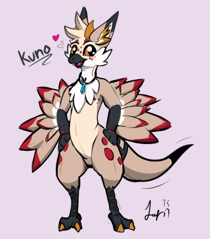 🎁colored sketch for <a href="/AvaliKuno/">Kuno Avali</a> 
🎨Artist is me
------------------
#Furry #artwork