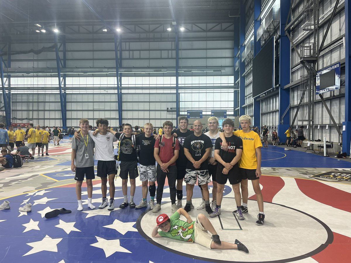 SDSU Dual Record
Team: 5-3, Runners-up

Blaise Baughman 9-0
Wyatt Loftis 7-1
Trevor Furchert 6-2
Jaxon Logan 6-2
Ledger Bernasek 6-2
Tannon Bellamy 5-3
Axel Dick 3-5
Carter Corbett 1-7
Gavin Hammond 0-8