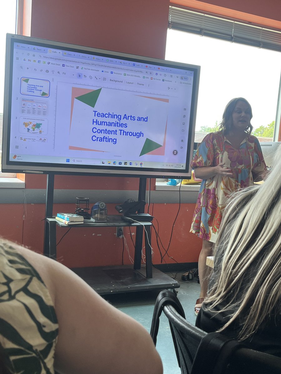 Another great day with KEDC.  Meredith is wonderful and I learned so much!  <a href="/KedcARTS/">RENAISSANCE Grant</a> <a href="/KEDC1/">KEDC</a>