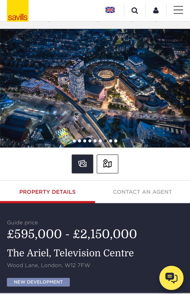 Not the <a href="/BBC/">BBC</a> using Savills to sell the apartments in Television Center #bbc #DefundtheBBC