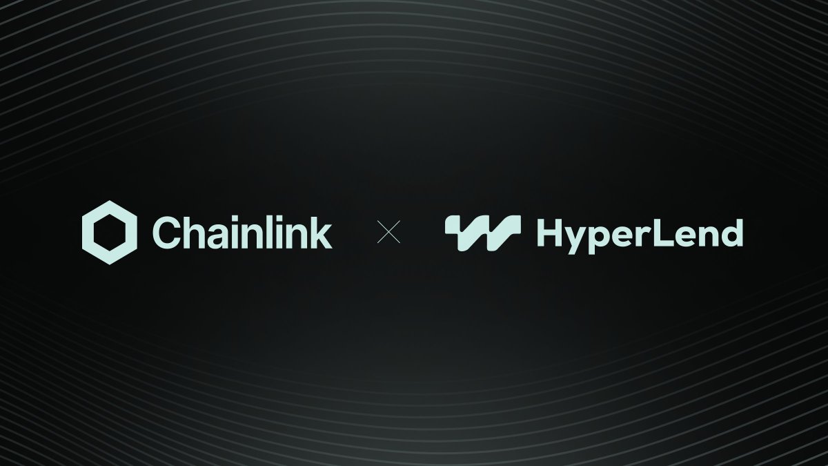 hyperlendx's tweet image. Chainlink x HyperLend
We’re excited to announce that we’ve upgraded to the @Chainlink data standard to enhance the efficiency and reliability of our lending protocol.
Bank smarter, HyperLend.