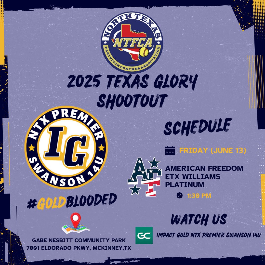 Karter Swanson (@kartersauce2028) on Twitter photo Headed to McKinney on Friday for another fun weekend of SOFTBALL!! 🥎🥎🥎 🥎🥎
<a href="/CoachSheltonPJC/">Shelby Shelton</a> <a href="/coachjrtorres/">Coach Junior Torres</a> <a href="/jazzvesely/">Jazz Jackson-Vesely</a> <a href="/bullardtxsb/">Bullard Softball</a> <a href="/IGNTXswanson/">Impact Gold NTX Premier - Swanson</a>
#BullardHSClassof2028 Headed to McKinney on Friday for another fun weekend of SOFTBALL!! 🥎🥎🥎 🥎🥎
<a href="/CoachSheltonPJC/">Shelby Shelton</a> <a href="/coachjrtorres/">Coach Junior Torres</a> <a href="/jazzvesely/">Jazz Jackson-Vesely</a> <a href="/bullardtxsb/">Bullard Softball</a> <a href="/IGNTXswanson/">Impact Gold NTX Premier - Swanson</a>
#BullardHSClassof2028
