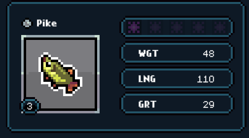caught a fat ass pike today in <a href="/playgigaverse/">gigaverse | onchain RPG</a> . New update is rad!

He may just be a common but he's a chonker and my favorite fish on <a href="/AbstractChain/">Abstract</a>
