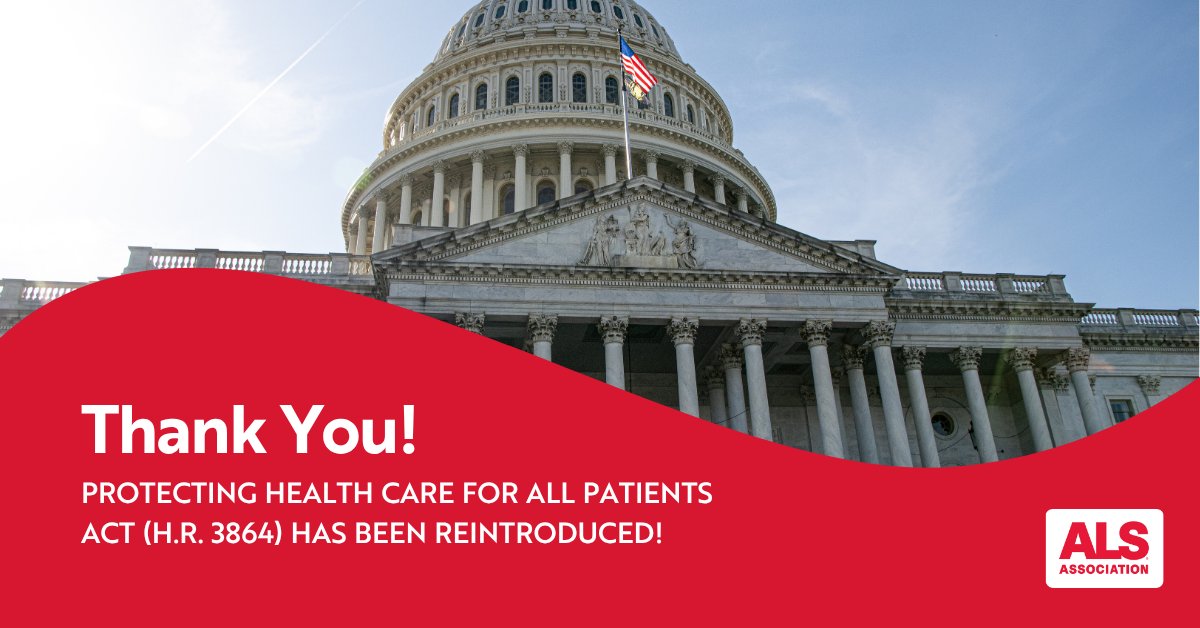 The ALS Association (@alsassociation) on Twitter photo We applaud <a href="/RepKatCammack/">Rep. Cammack Press Office</a> and <a href="/repkevinhern/">Congressman Kevin Hern</a> for reintroducing the Protecting Health Care for All Patients Act (H.R. 3864) and their dedication to advocating for individuals with disabilities.
This bill that would ban the use of QALYs (quality-adjusted life year) in federal We applaud <a href="/RepKatCammack/">Rep. Cammack Press Office</a> and <a href="/repkevinhern/">Congressman Kevin Hern</a> for reintroducing the Protecting Health Care for All Patients Act (H.R. 3864) and their dedication to advocating for individuals with disabilities.
This bill that would ban the use of QALYs (quality-adjusted life year) in federal