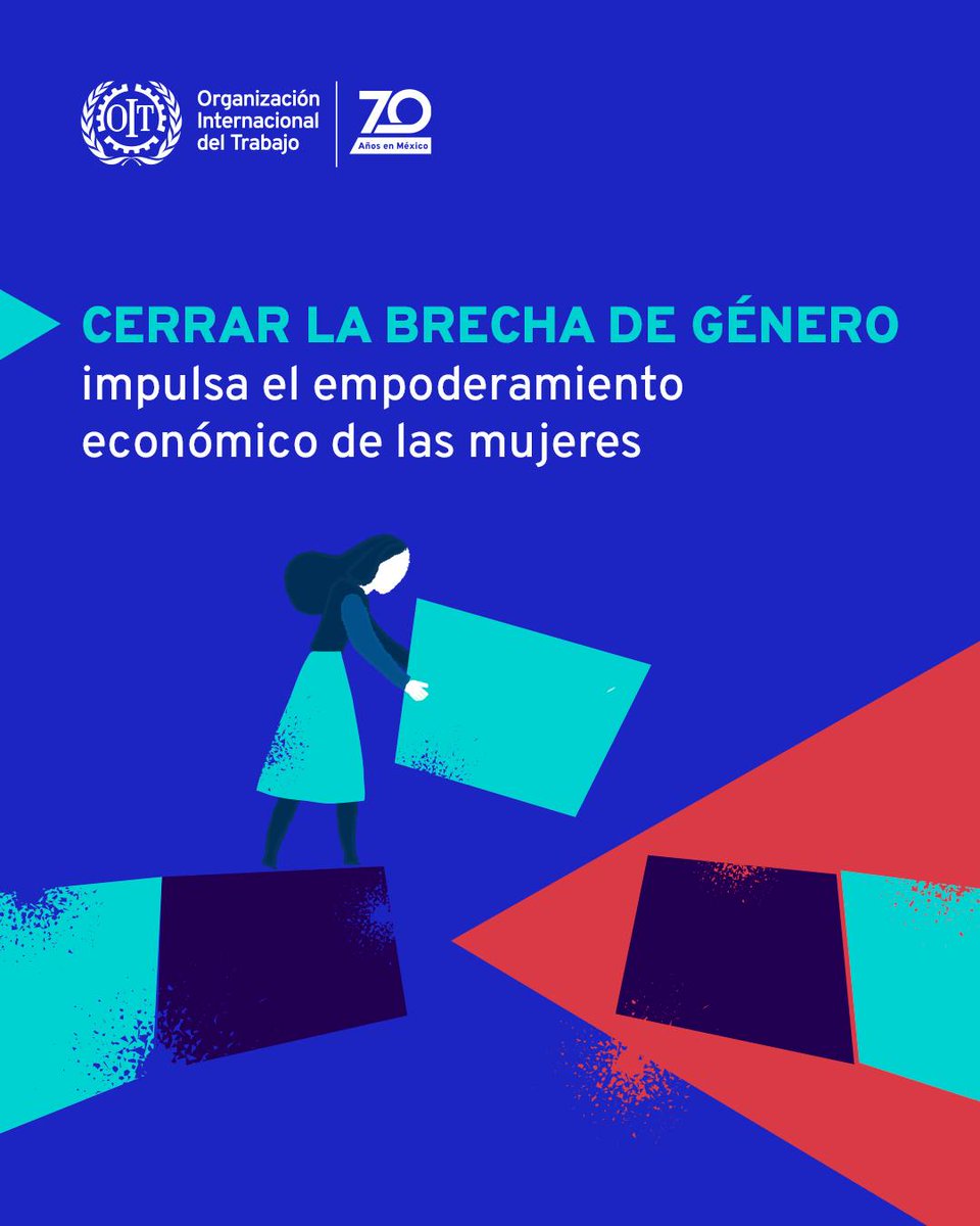 Para eliminar las desigualdades entre hombres y mujeres en el mundo del trabajo es necesario promover #Igualdad de oportunidades, de salarios y de condiciones de #TrabajoDecente.
#OITMéxico #IgualdadDeGénero