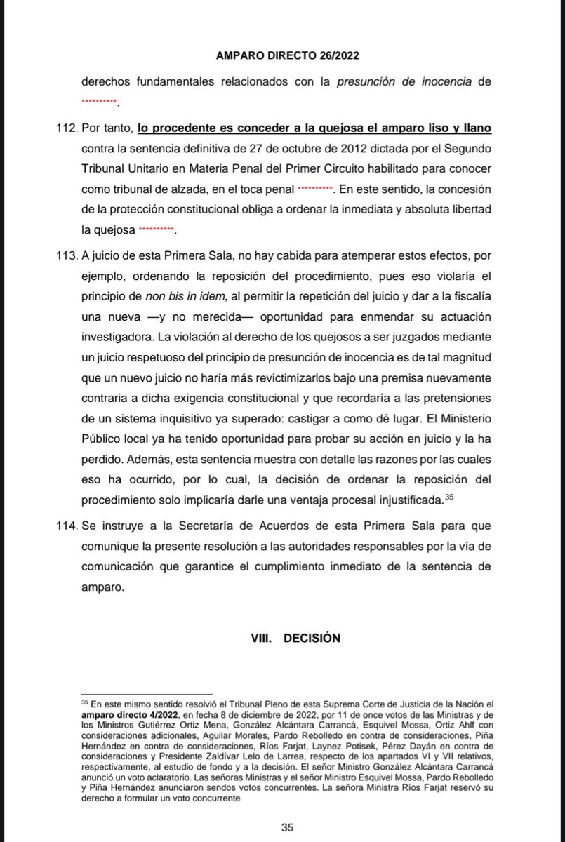 Cesar Gutiérrez Priego M.R. (@cesargutipri) on Twitter photo Hoy la Suprema Corte de Justicia de la Nación <a href="/SCJN/">Suprema Corte</a> tiene la oportunidad de reivindicarse con la Justicia.
Hoy se resuelve el amparo de Juana Hilda González Lomeli, sentenciada por el caso Wallace. Ciudadana mexicana que fue víctima de tortura y que ha pasado los últimos 20 Hoy la Suprema Corte de Justicia de la Nación <a href="/SCJN/">Suprema Corte</a> tiene la oportunidad de reivindicarse con la Justicia.
Hoy se resuelve el amparo de Juana Hilda González Lomeli, sentenciada por el caso Wallace. Ciudadana mexicana que fue víctima de tortura y que ha pasado los últimos 20