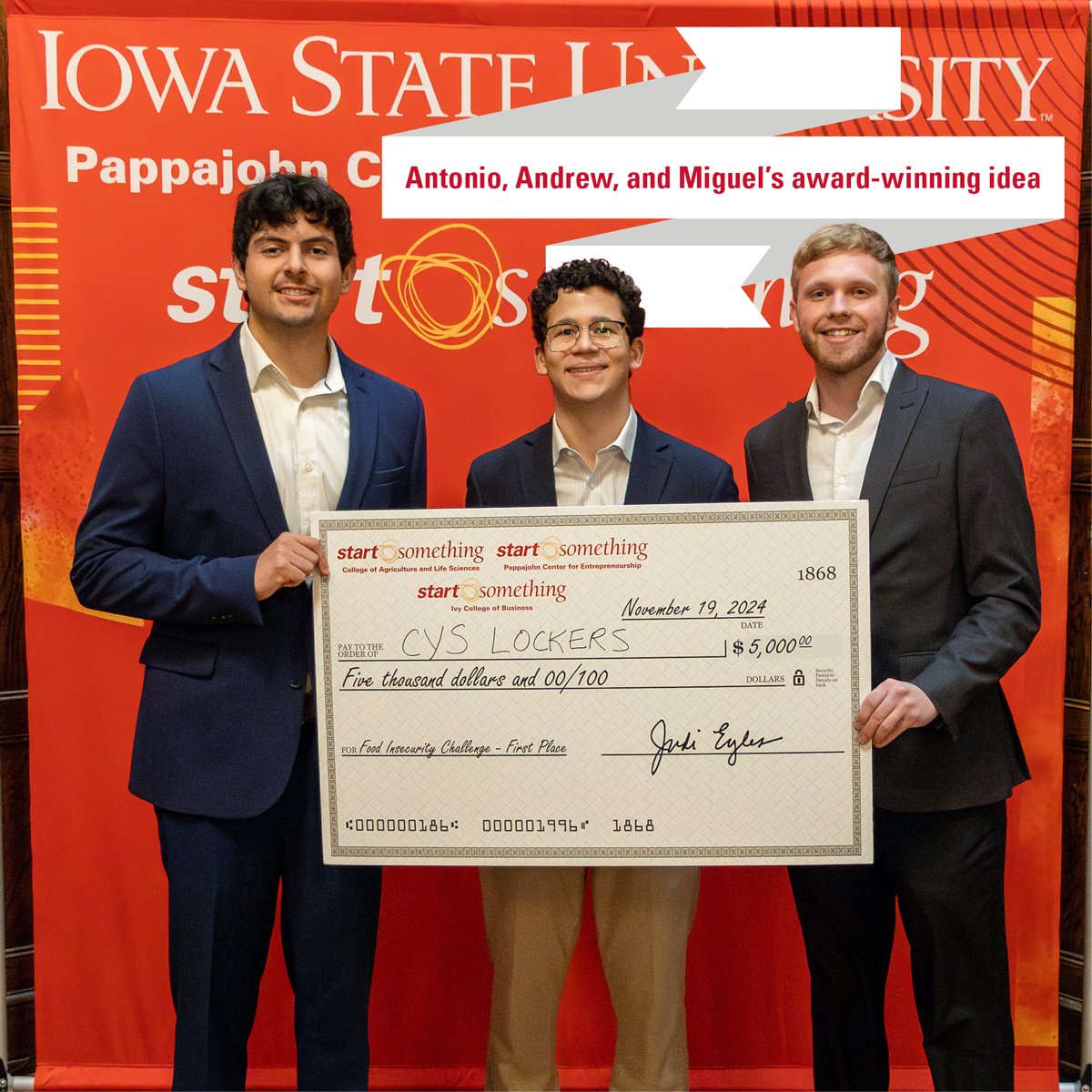 Over 36% of students at Iowa State are considered food insecure, and one group of Cyclones is tackling the problem through easier access to the campus food pantry. Read about their award-winning idea in the latest edition of Forward magazine: isu.foundation/4kSpPih