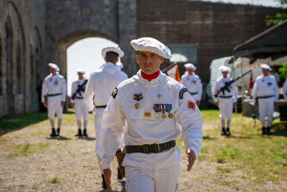 93eRAM's tweet image. Cérémonie de passation de commandement de la batterie de commandement & logistique sur les hauteurs du Fort de Saint-Eynard en Chartreuse. Après deux belles années, le capitaine Bruno cède sa place au capitaine Yoann. Bonne trace mon capitaine et merci 🫡