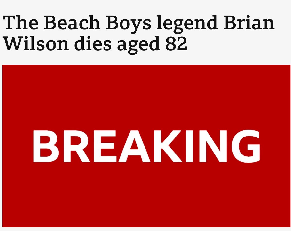 Oh no. Remember the first time I heard Good Vibrations.