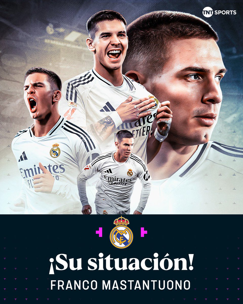 TNT Sports México (@tntsportsmex) on Twitter photo ¡Lo que pasa entre Franco Mastantuono y Real Madrid, de acuerdo con <a href="/emilianoraggi/">Emiliano Raggi</a>! 🤍
✅ Revisión médica.
📝 Contrato hasta 2031.
👋 Pagarán su cláusula de rescición.
🇦🇷 Seguirá en River hasta el 14 de agosto. ¡Lo que pasa entre Franco Mastantuono y Real Madrid, de acuerdo con <a href="/emilianoraggi/">Emiliano Raggi</a>! 🤍
✅ Revisión médica.
📝 Contrato hasta 2031.
👋 Pagarán su cláusula de rescición.
🇦🇷 Seguirá en River hasta el 14 de agosto.