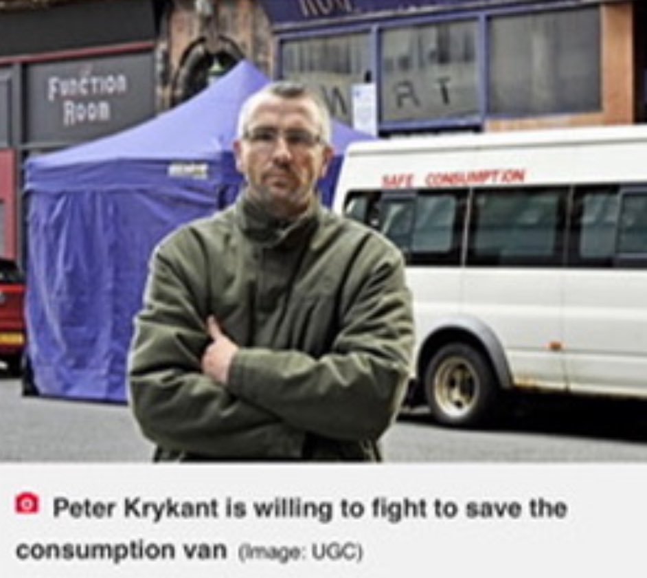 Peter Krykant was a one man army, with a mission to save lives - I was privileged to represent him when he was arrested after setting up his own safe consumption van- It was humbling to see him single handedly fight to deliver the 1st safe consumption room for drugs in the UK-