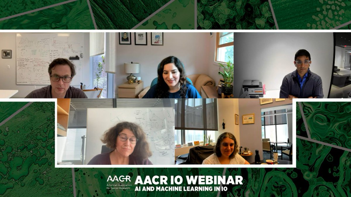 AACR (@aacr) on Twitter photo Thank you to everyone who joined the #AACRIO25 webinar on AI and Machine Learning in immuno-oncology, moderated by Elana Fertig and <a href="/dana_peer/">dana_peer</a> and featuring <a href="/arnavmehta3/">Arnav Mehta</a>, <a href="/bengrbm/">Benjamin D. Greenbaum</a>, and <a href="/elhamazizi/">Elham Azizi</a>. Register to access the recording: brnw.ch/21wTklo Thank you to everyone who joined the #AACRIO25 webinar on AI and Machine Learning in immuno-oncology, moderated by Elana Fertig and <a href="/dana_peer/">dana_peer</a> and featuring <a href="/arnavmehta3/">Arnav Mehta</a>, <a href="/bengrbm/">Benjamin D. Greenbaum</a>, and <a href="/elhamazizi/">Elham Azizi</a>. Register to access the recording: brnw.ch/21wTklo