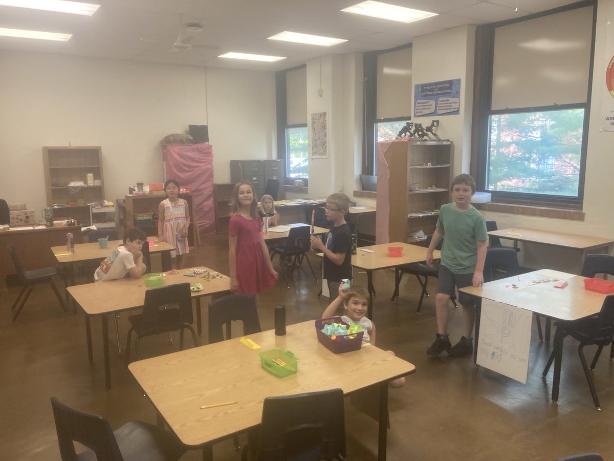 Phelps Center@Phelps Center- It’s Market Day! Students are buying and selling student-made items