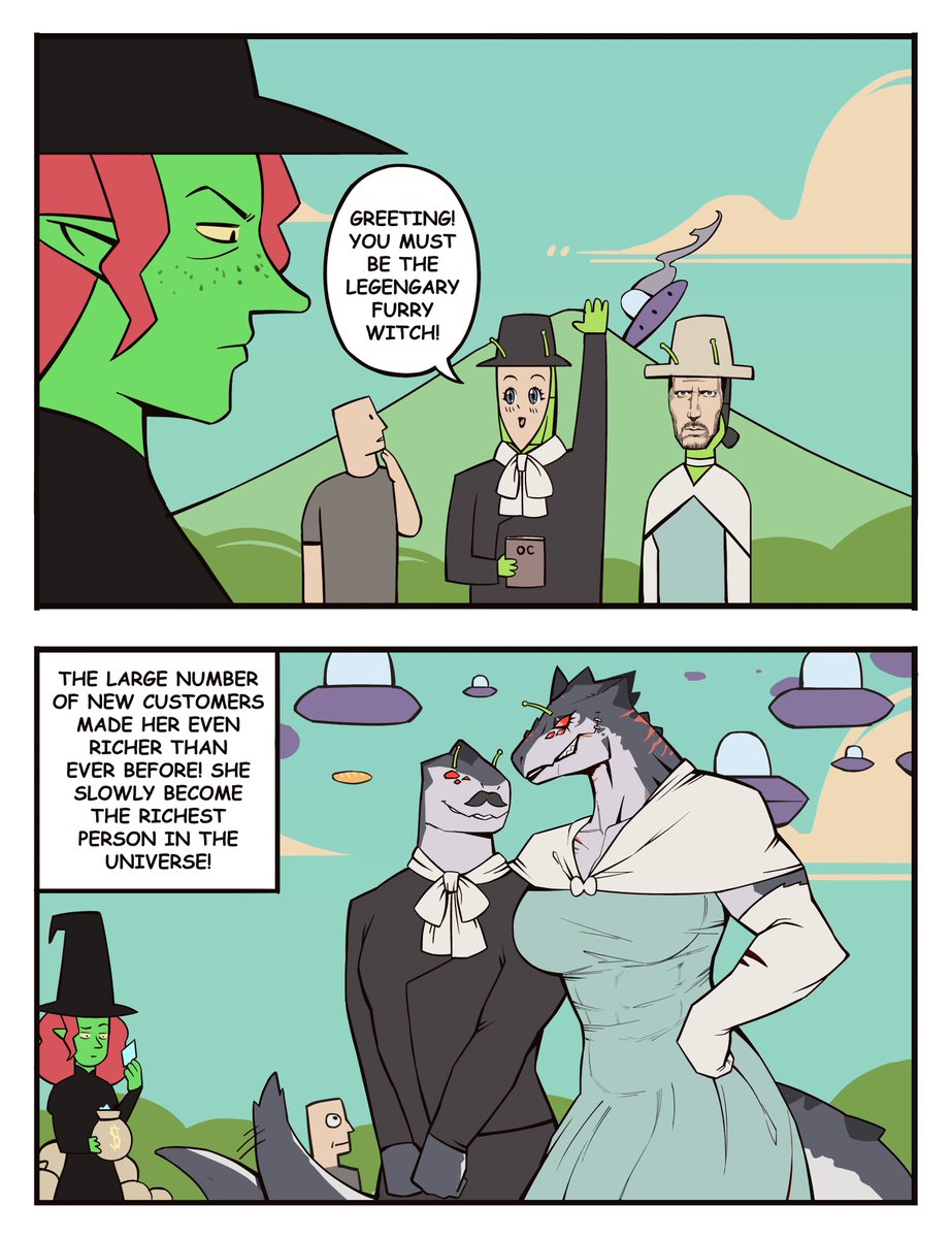Bonnymama7's tweet photo. Witch's Curse pt25 🦖🧙‍♀️ https://t.co/dD6Am7IxWT