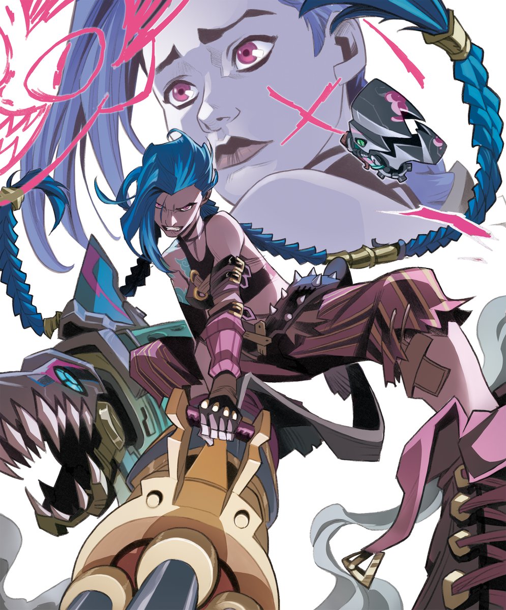 SimoneRagazzoni's tweet image. "Nothing ever stays dead."
Not even my X account, pun intended!
Jinx ∙ Arcane 💙💣