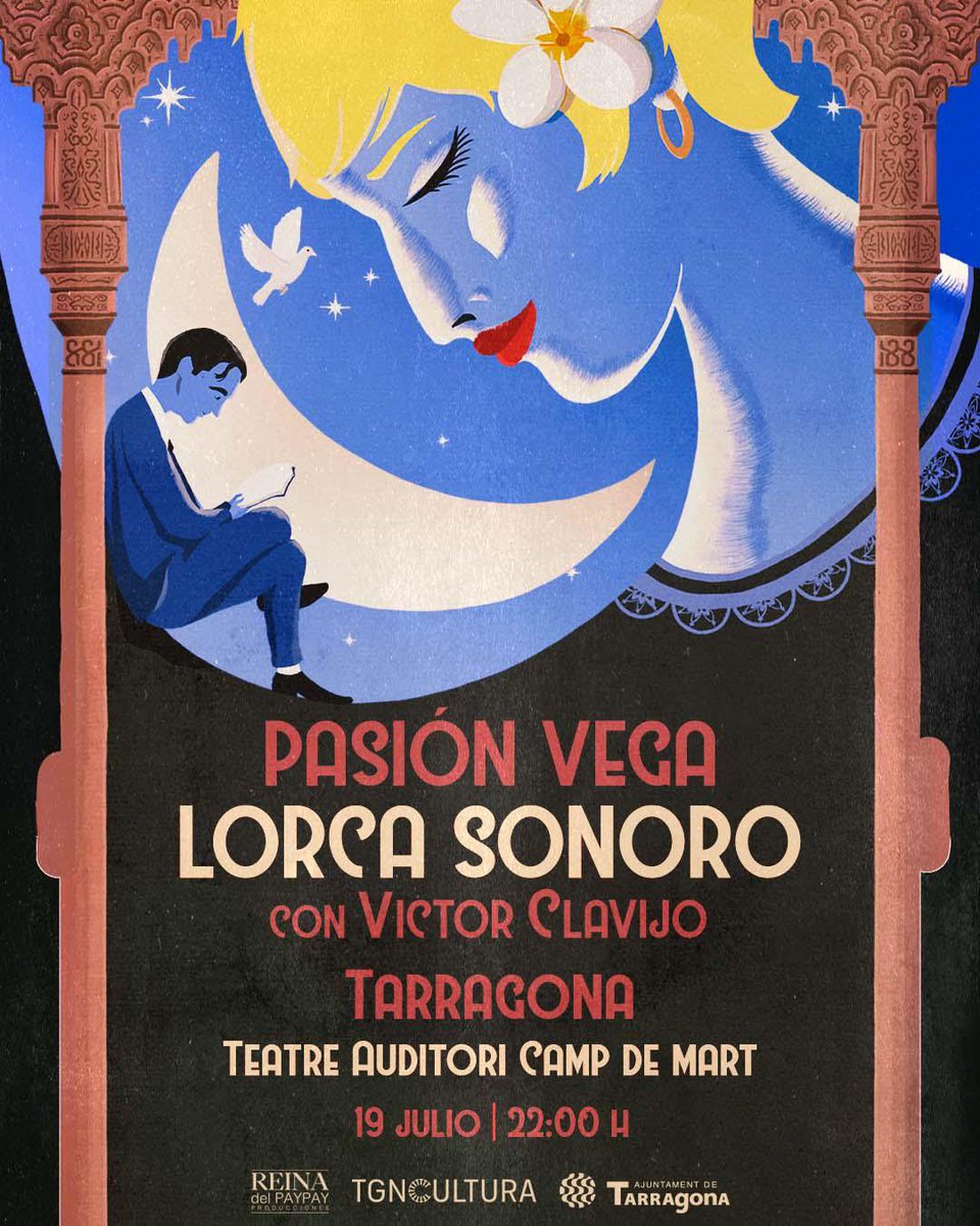 Pasión Vega (@pasionoficial) on Twitter photo Hace 90 años nuestro amado Federico García Lorca visitó Tarragona. El poeta se entusiasmó con el espíritu alegre y festivo de los tarraconenses y allí se reconcilió con su amigo Salvador Dalí. El próximo 19 de julio le cantaremos y lo recordaremos.
¡Os esperamos!
<a href="/TGNAjuntament/">Ajuntament de Tarragona</a> Hace 90 años nuestro amado Federico García Lorca visitó Tarragona. El poeta se entusiasmó con el espíritu alegre y festivo de los tarraconenses y allí se reconcilió con su amigo Salvador Dalí. El próximo 19 de julio le cantaremos y lo recordaremos.
¡Os esperamos!
<a href="/TGNAjuntament/">Ajuntament de Tarragona</a>