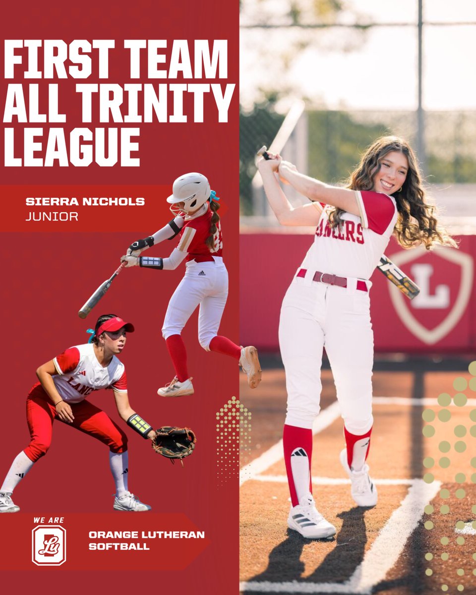 Congrats to Kai Minor, Madelyn Armendariz, Sierra Nichols, Carlie Snyder, and Rylee Silva for being named first team all Trinity League. We are so proud of you! #OLuOn2