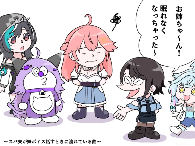 スバルの想像上の萌えボイスはス〇夫らしいです
#プロテインザスバル #ホロ金策サバイバル 