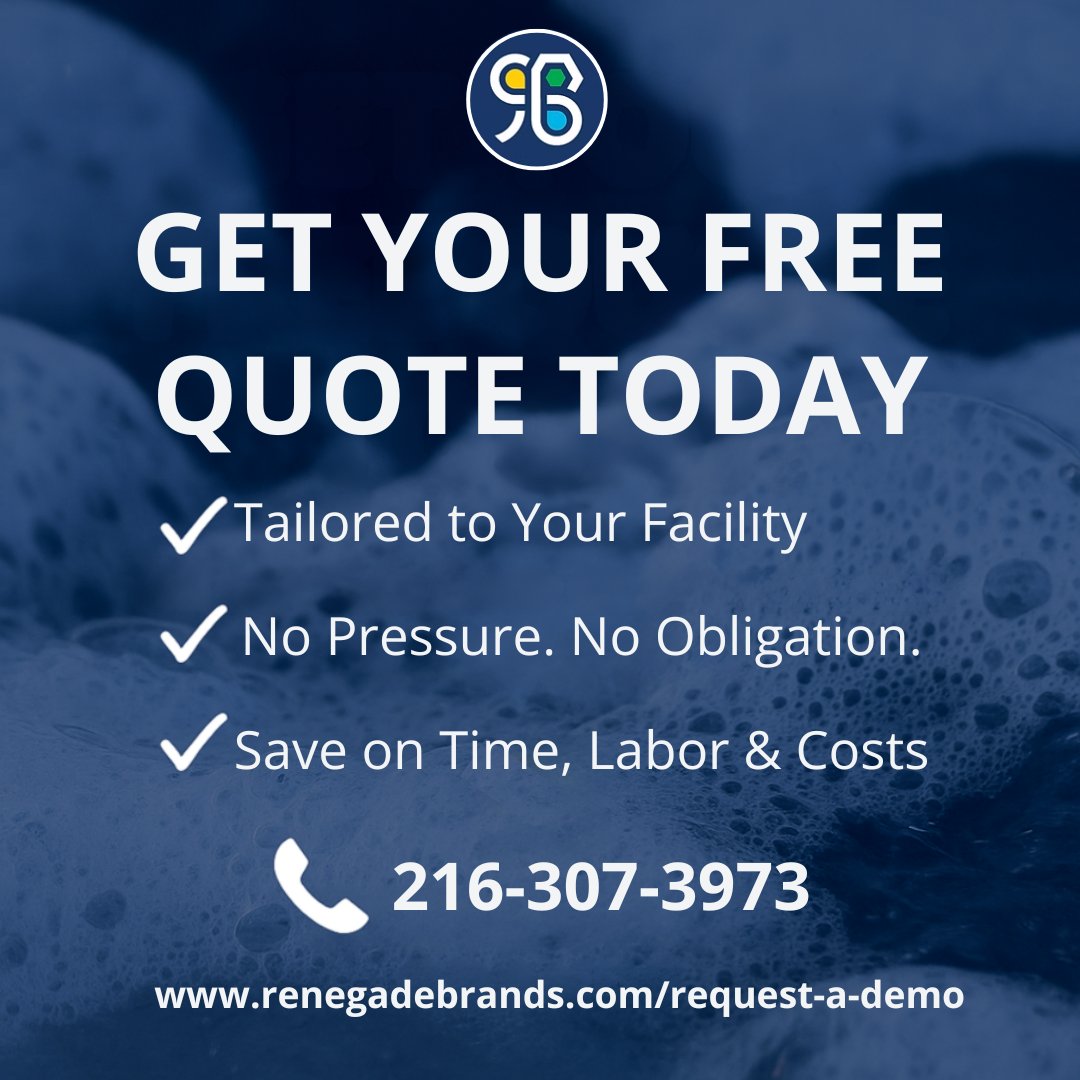 renegadebrands's tweet image. Thinking about switching your laundry system? Let’s talk.

Get a free quote from Renegade and see how much time, labor, and money you could save.

Call 216-307-7937 to start.

#ScientificallyClean #FreeQuote #RenegadeFamily