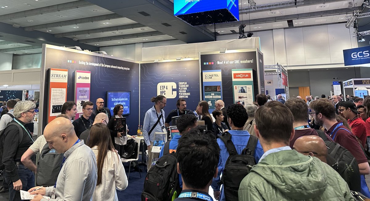 Day 2 at #ISC25 and things are heating up at the #ETP4HPC booth!

Swing by booth L30 to see how Codee helps HPC developers build simulation software that’s faster, safer, more reliable, and easier to maintain.

 🎁Raffles: LEGO sets, Logitech ergonomic mouse, wireless chargers…