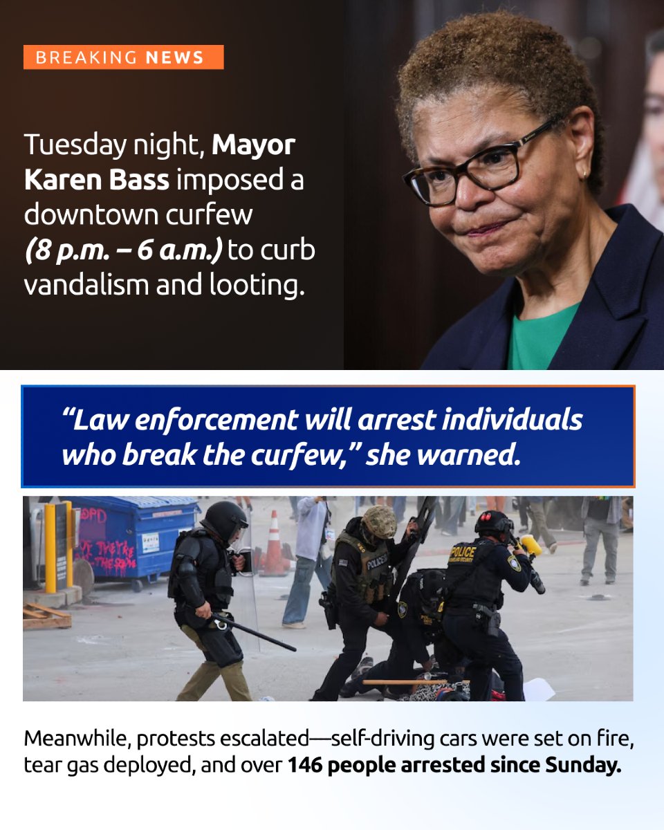IMQuestionUSA's tweet image. BREAKING: L.A. erupts in protest as ICE raids trigger military deployment. Over 140 arrests, curfews imposed, and legal battles brewing. California pushes back.

FREE Registration Today! ➡️

#ImmigrationProtests #ICEraids #LAProtests #BreakingNews