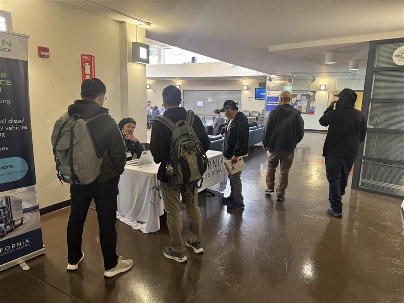 CARBTruckStop's tweet image. One-Stop Event in Oakland is kicking-off. If you’re unable to attend today's event, there will be more opportunities to do so as we will be holding more One-Stop Events this year. Please make sure to check for updates at the One-Stop Events page.
bit.ly/4lAQIsc