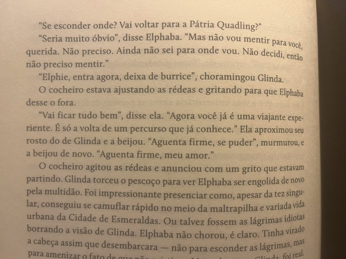 Gente leiam wicked LEIAM