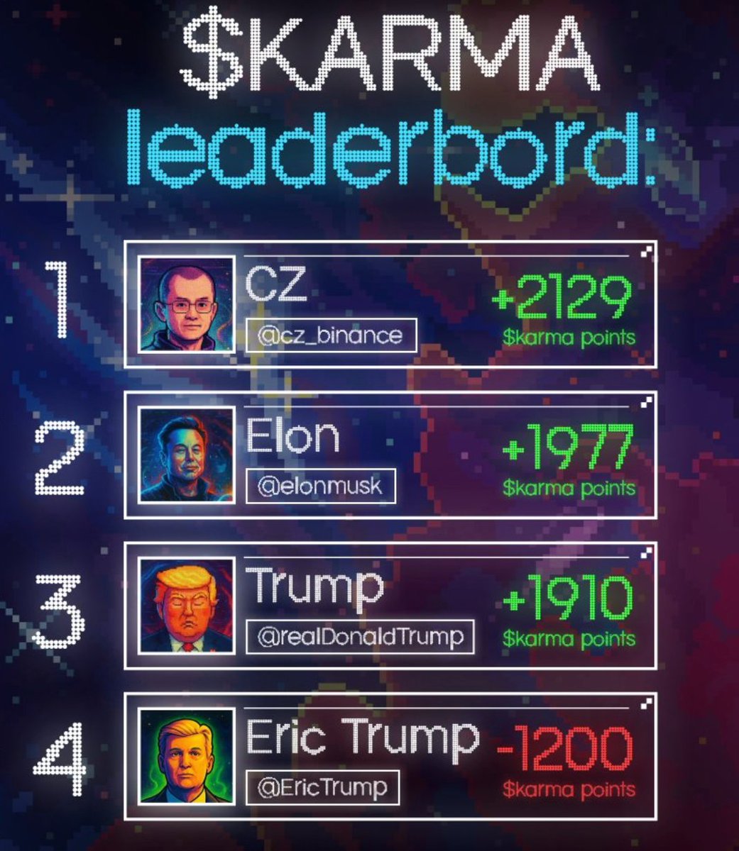 买了点 $Karma : AI + 个人ip生成头像meme

定位：为 $karma 社区开发的 AI 工具（基于 GPT 技术），用户只需输入 “generate” 指令，AI 就会根据用户的 karma（可能是积分、代币或其他社区指标）生成一个独特的头像（PFP）