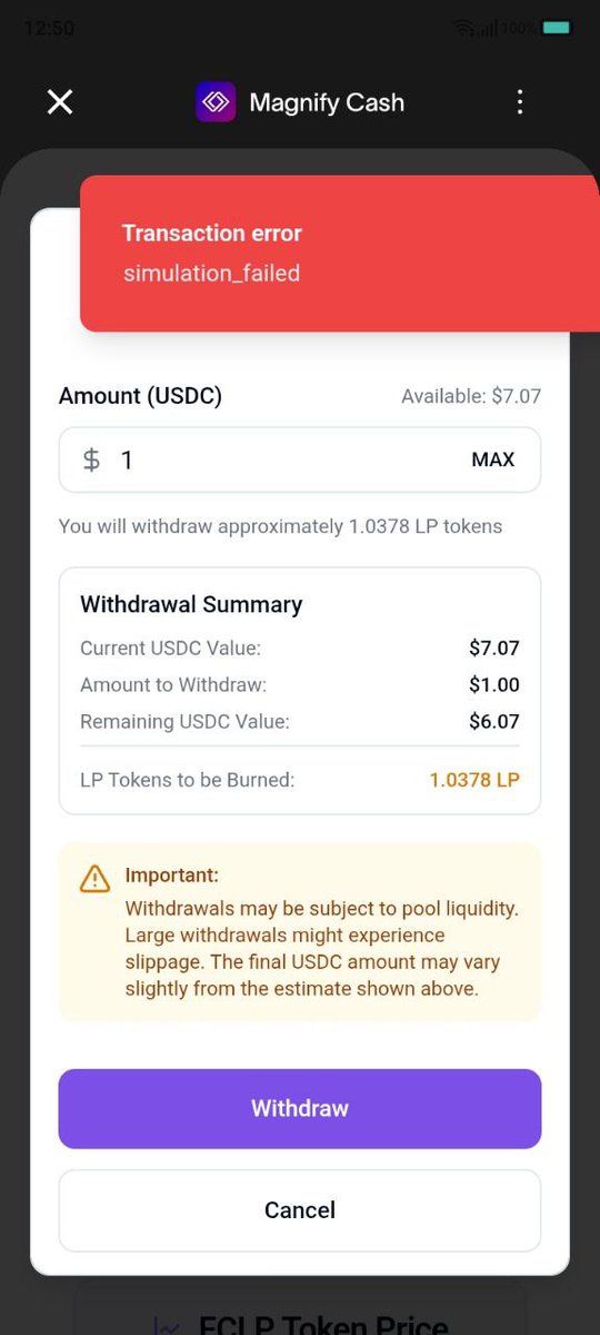 R3ALM4X's tweet photo. @MagnifyCash I got tired of contacting tech support, and they didn't care. They told me to send a private message on X, and they don't have that option enabled. I'm furious. I've been trying to withdraw my money from their supposedly legitimate "investment" app for a week. https://t.co/ZXu3wBDbpp