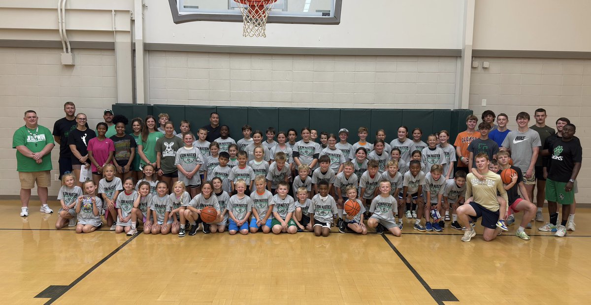 LION NATION…. Little Lions camp was great!!! Thank you for turning out! Great kids! We are all blessed to a part of this great community! 🦁🏀💚🙏