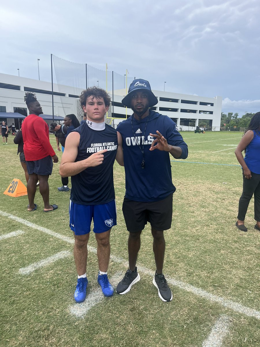 Nick Renteria (@_nickrenteria) on Twitter photo Great day at fau!! Learned a lot and had fun competing. Thank you to all the coach for the camp. <a href="/CoachDB_9/">Dom Bradshaw🦉</a> <a href="/coachyoyo_/">Antonio Fenelus</a> Great day at fau!! Learned a lot and had fun competing. Thank you to all the coach for the camp. <a href="/CoachDB_9/">Dom Bradshaw🦉</a> <a href="/coachyoyo_/">Antonio Fenelus</a>