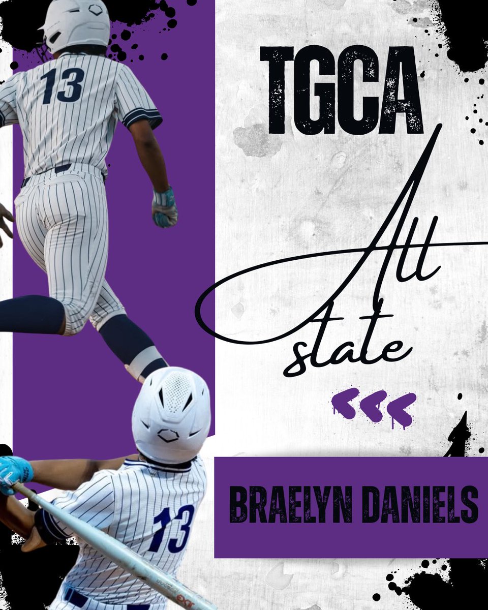 Congrats <a href="/braelyn_daniels/">Braelyn Daniels</a> for earning TGCA All State!