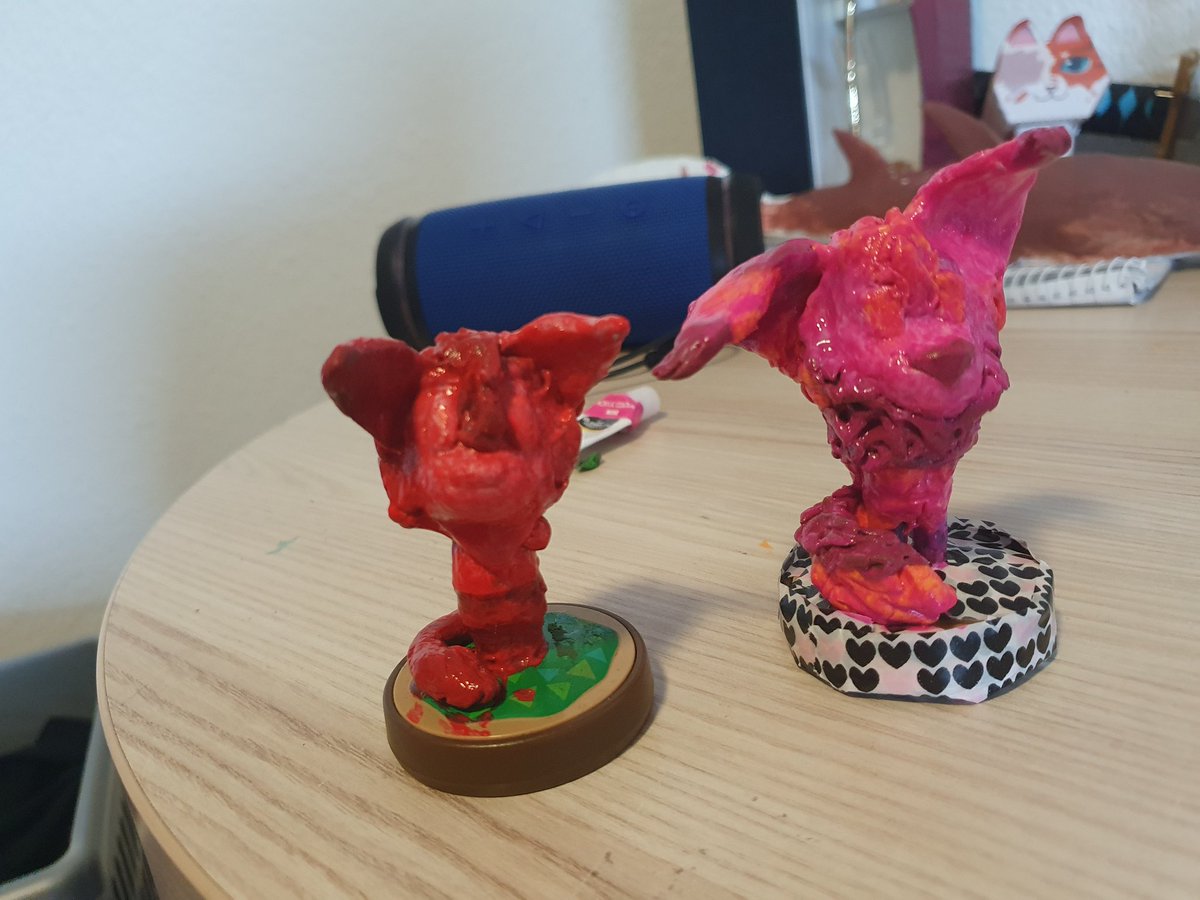dimiartist's tweet photo. Making Mini figures of my very first warrior cats ocs!!! #warriorcatsfanart #warriorcats #minifigures https://t.co/hIeZrNzAha