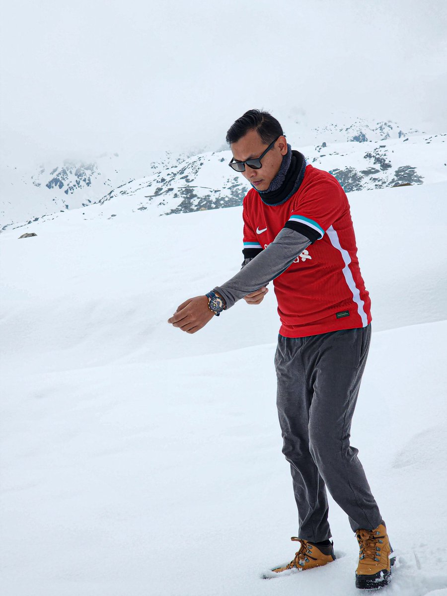 Physically burning in Dimapur, but mentally playing in the snow in Arunachal. 🫡🫡🫡

Some memories there. 🙂