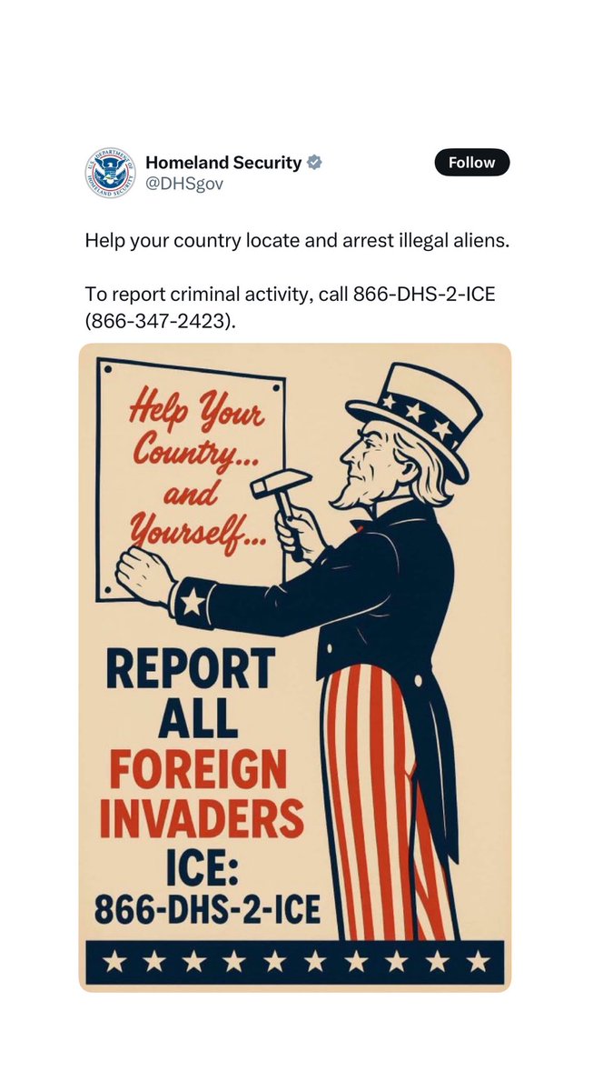 DavidJHarrisJr's tweet image. DHS posted this and I LOVE it !!

This is exactly what I voted for !!

💯