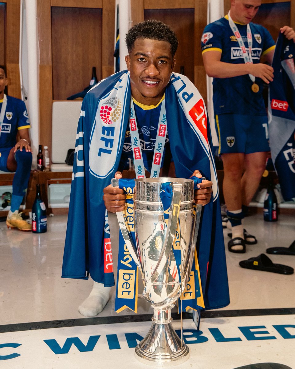 Josh Neufville has today signed for Bradford City. Everyone at Wimbledon would like to thank Josh for his role in our promotion and contributions over the past two seasons. We wish him well for the future. 🤝

#AFCW 🟡🔵