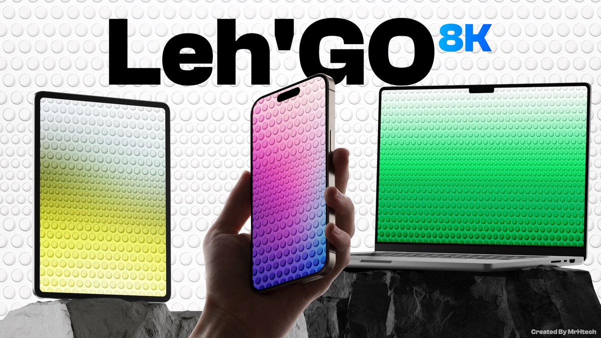 NEW Wallpaper Pack   

Leh'GO 8K - geni.us/VwAA6BX 

First 100 People Can Get 100% OFF With Code - SUBSCRIBER  

Appreciate all the support - More to come!